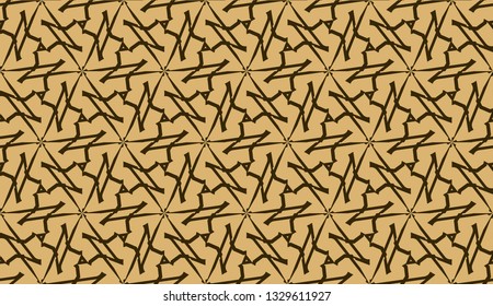 Elegant background with polygonal line. Triangular style. Vector illustration. Brown. Modern design for you business, project. Seamless.