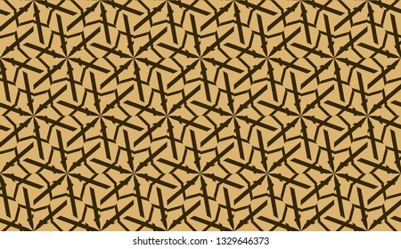 Elegant background with polygonal line. Triangular style. Vector illustration. Brown. Modern design for you business, project. Seamless.