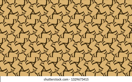Elegant background with polygonal line. Triangular style. Vector illustration. Brown. Modern design for you business, project. Seamless.