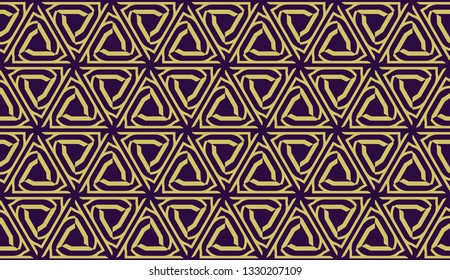 Elegant background with polygonal line. Triangular style. Vector illustration