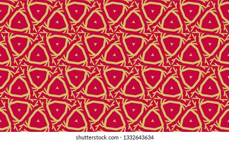 Elegant background with polygonal line. Triangular style. Vector illustration