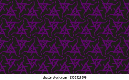 Elegant background with polygonal line. Triangular style. Vector illustration
