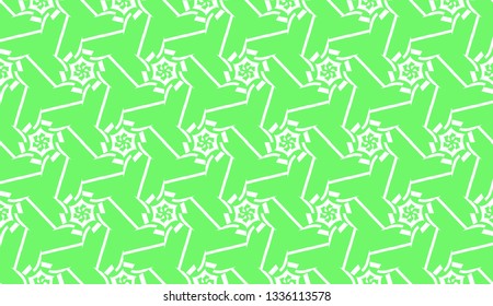 Elegant background with polygonal line. Triangular style. Vector illustration. Light green color 
