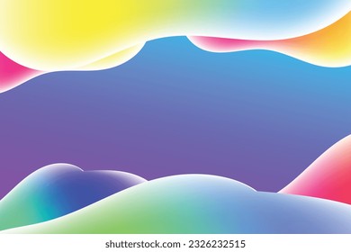 un fondo elegante con arcoiris 