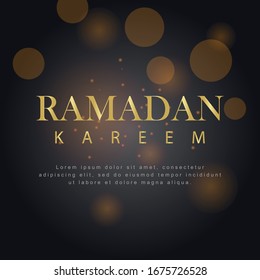 Elegant background of Ramadan theme is suitable for posters, banners, social media sales templets etc.

