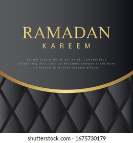 Elegant background of Ramadan theme is suitable for posters, banners, social media sales templets etc.
