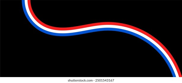 Elegante fondo con líneas rojas, blancas y azules