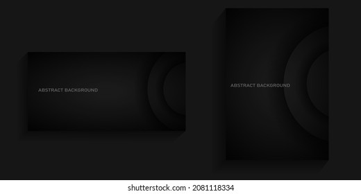 fondo elegante con semicírculo a la derecha para cubiertas, carteles, afiches, carteles