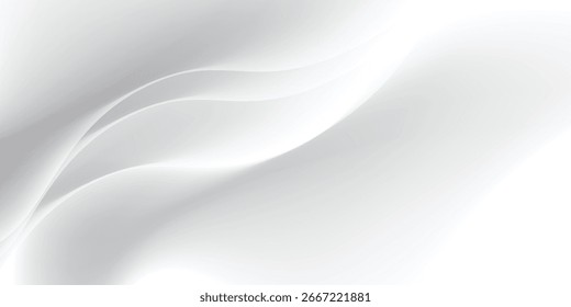 El fondo elegante debe presentar un diseño abstracto blanco del estudio espacial del limbo. Arte vectorial