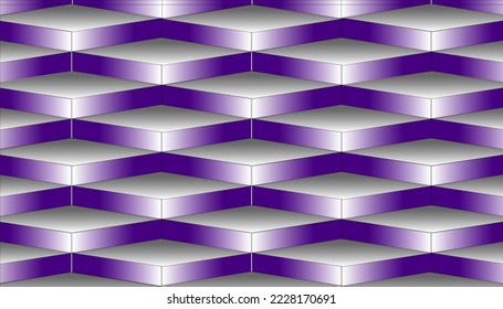Elegant background texture with purple shade optic illusions, vector illustration of bright color pattern 
