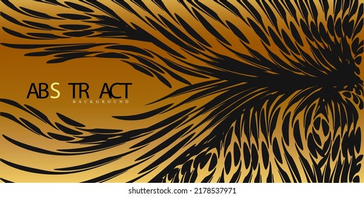 Fondo elegante con piel de tigre o cebra. Banner de patrón abstracto de moda de animales africanos, salvajes.