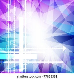 elegant background - vector illustration