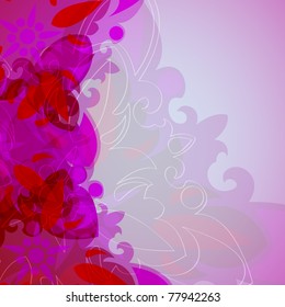 elegant background - vector illustration