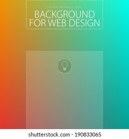 Elegant background for web design, vector illustration, UI flat concept