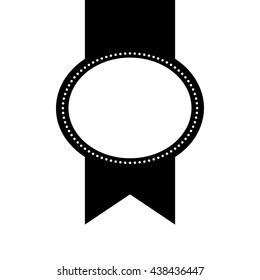 elegant badge isolated icon design