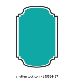 elegant badge seal icon