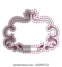 elegant bakery shop frame