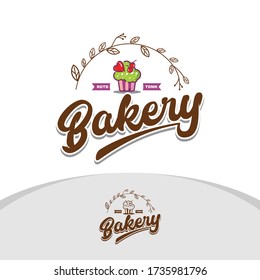 elegant bakery vector logo design