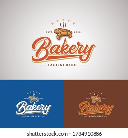 elegantes Bakery-Vektor-Logo für Ihre Branche