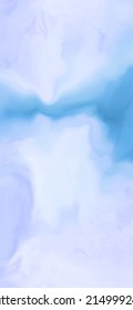 Elegant banner template design with blue paint brush elements. Abstract decoration. Vector illustration.
