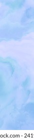 Elegant banner template design with blue paint brush elements. Abstract decoration. Vector illustration.