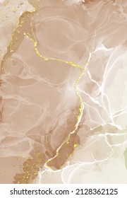 Elegant banner template design with color paint brush elements. Abstract decoration. Vector illustration.