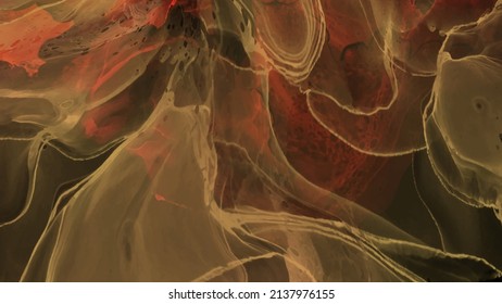 Elegant banner template design with color paint brush elements. Abstract decoration. Vector illustration.
