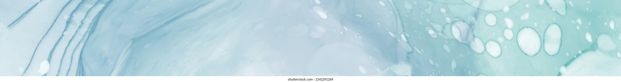 Elegant banner template design with color paint brush elements. Abstract decoration. Vector illustration.
