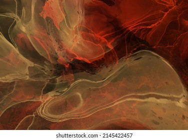 Elegant banner template design with color paint brush elements. Abstract decoration. Vector illustration.