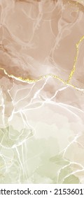 Elegant banner template design with color paint brush elements. Abstract decoration. Vector illustration.