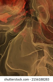 Elegant banner template design with color paint brush elements. Abstract decoration. Vector illustration.