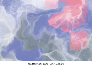 Elegant banner template design with color paint brush elements. Abstract decoration. Vector illustration.