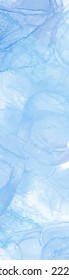 Elegant banner template design with color paint brush elements. Abstract decoration. Vector illustration.