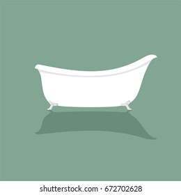 elegant bathtub