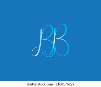 Elegant BB Letter Linked Monogram Logo Design