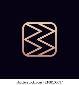 Elegant BB Letter Linked Monogram Logo Design