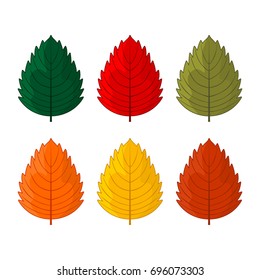 Elegant and beautiful autumn leaves and elements. Bright images for Thanksgiving Day