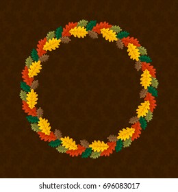 Elegant and beautiful autumn leaves and elements. Bright images for Thanksgiving Day