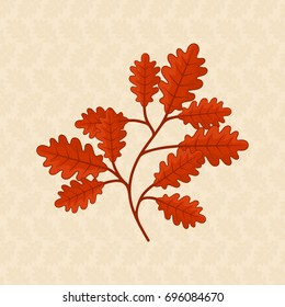 Elegant and beautiful autumn leaves and elements. Bright images for Thanksgiving Day