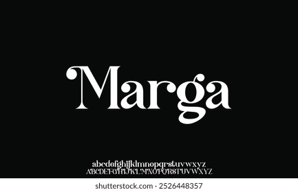 Elegante hermosa clásica clásica moderna serif alfabeto tipografía tipográfica. Fuente, tipo de letra, sofisticado, moderno, lujoso, Vector, serif, fondo, Vector, logotipo, diseño