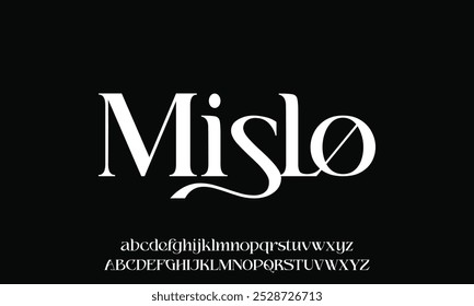 Elegante hermosa clásica clásica moderna serif alfabeto tipografía tipográfica. Fuente, tipo de letra, sofisticado, moderno, lujoso, Vector, serif, fondo, Vector, logotipo, diseño