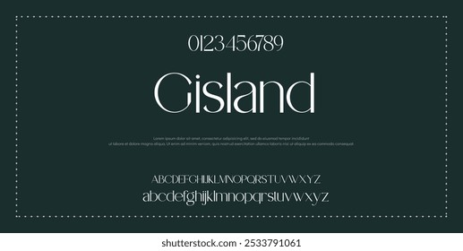 Elegante hermosa clásica clásica moderna serif alfabeto tipografía tipográfica. Fuente, tipo de letra, sofisticado, moderno, lujoso, Vector, serif, fondo, Vector, logotipo, diseño