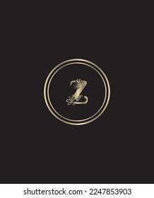 An elegant beautiful and decorative monogram letter Z vector logo template