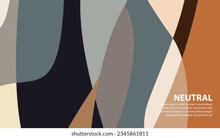 Elegante y bonito fondo neutro para el diseño, con espacio libre
