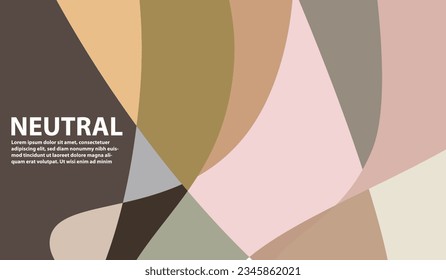 Elegante y bonito fondo neutro para el diseño, con espacio libre