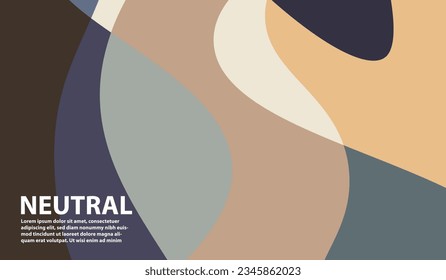 Elegante y bonito fondo neutro para el diseño, con espacio libre