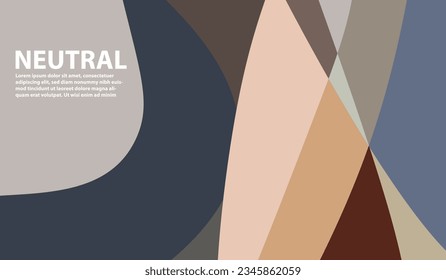 Elegante y bonito fondo neutro para el diseño, con espacio libre