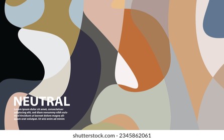 Elegante y bonito fondo neutro para el diseño, con espacio libre