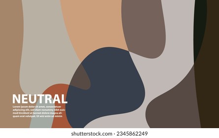 Elegante y bonito fondo neutro para el diseño, con espacio libre