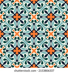 Elegante y hermoso patrón impecable. Las formas de arte superpuestas, las rayas, los polígonos, los segmentos se agrupan y organizan en un orden determinado. Vector. 
